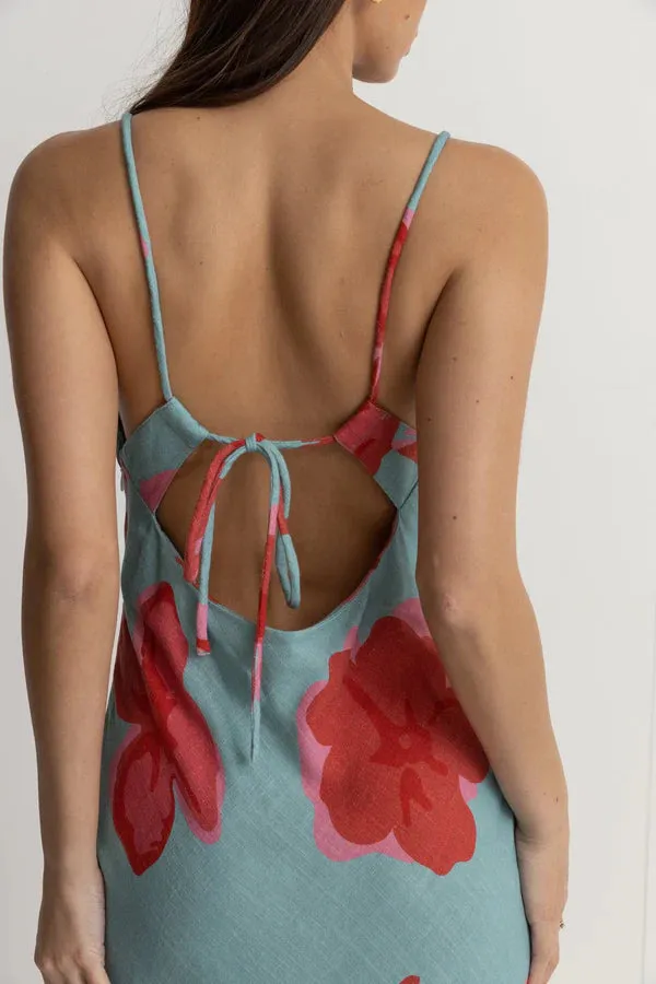 Rhythm Inferna Floral Bias Cut Midi Dress Spring