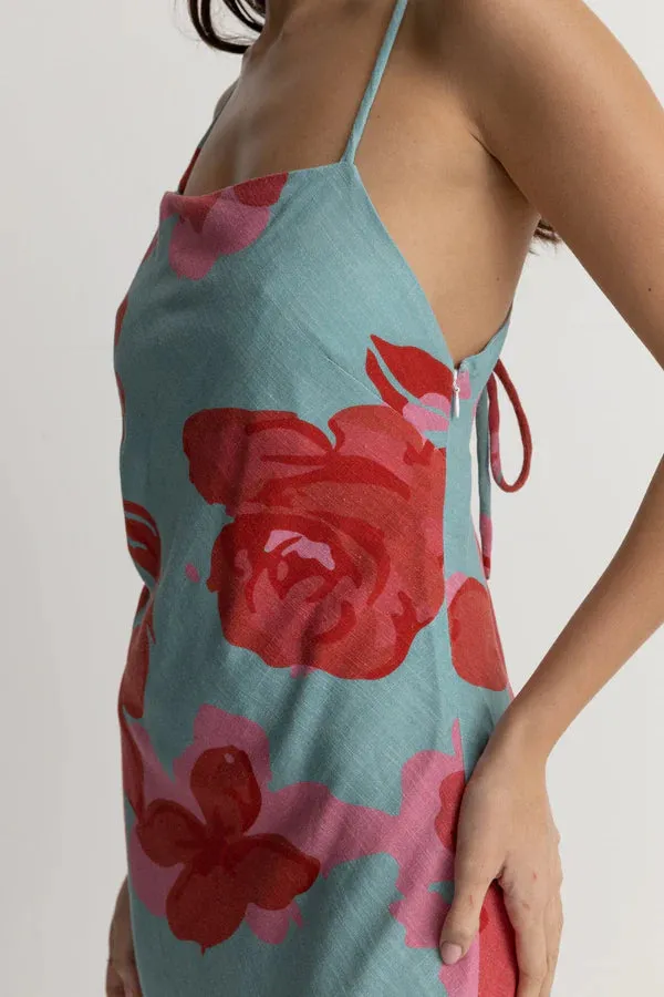 Rhythm Inferna Floral Bias Cut Midi Dress Spring