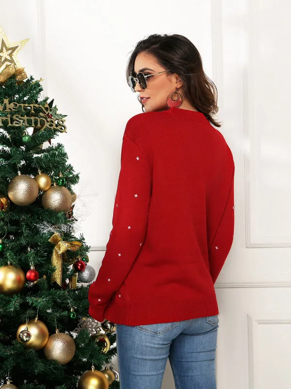 Women's Kissing Penguins Christmas Jumper